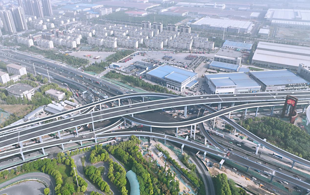 安徽路橋宿松路項目。安徽建工集團供圖
